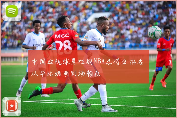 中国血统球员征战NBA总得分排名 从毕比姚明到杨瀚森